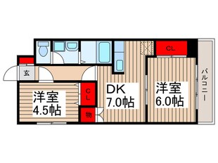 リディアメゾン川越の物件間取画像